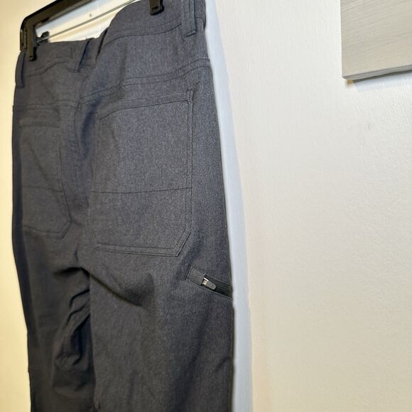 Royal Robbins Active Fit Alpine Road Pants 30/30 Asphalt Grey Men’s - Picture 8 of 11